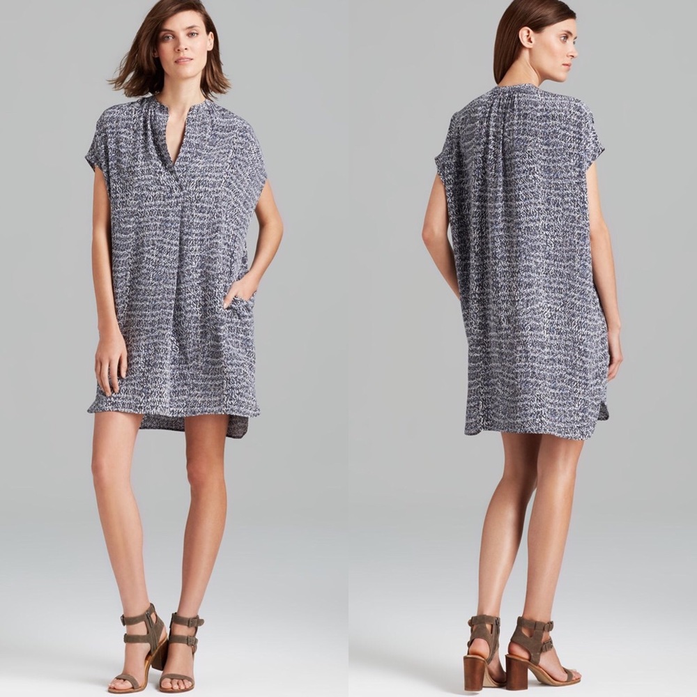 Vince Silk Dress W/ Pockets